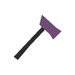 Purple Fire Axe w/ Killcounter