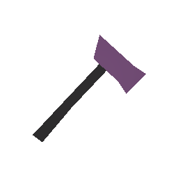 Purple Fire Axe