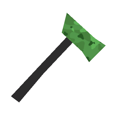 Bubbling Swampmire Fire Axe