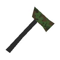 0 Kelvin Woodland Fire Axe w/ Killcounter