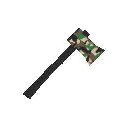 Scrubbrush Camp Axe w/ Killcounter