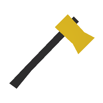 Blossoming Yellow Camp Axe