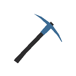 Blue Pickaxe w/ Killcounter
