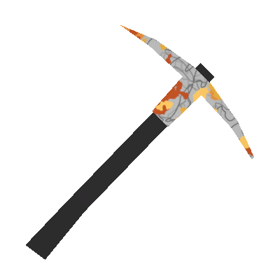 Electrostatic Forestfall Pickaxe