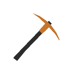 Orange Pickaxe