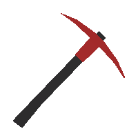 0 Kelvin Red Pickaxe