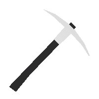 0 Kelvin White Pickaxe
