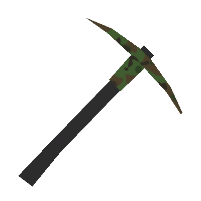 Bubbling Woodland Pickaxe