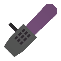 Energized Purple Chainsaw