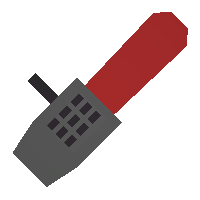 0 Kelvin Red Chainsaw