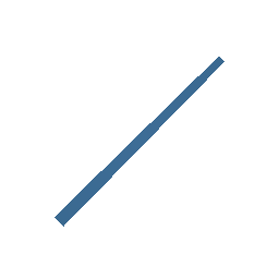 Blue Pool Cue