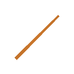 Orange Pool Cue