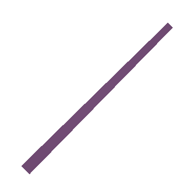 Cosmic Purple Pool Cue