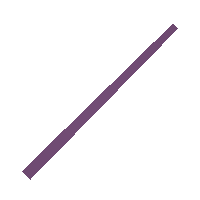Freezing Purple Pool Cue