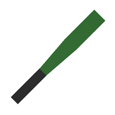 Buy Green Baseball Bat from Unturned  Payment from PayPal, Webmoney,  BitCoin (BTC)