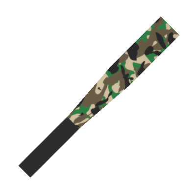 Blossoming Scrubbrush Baseball Bat