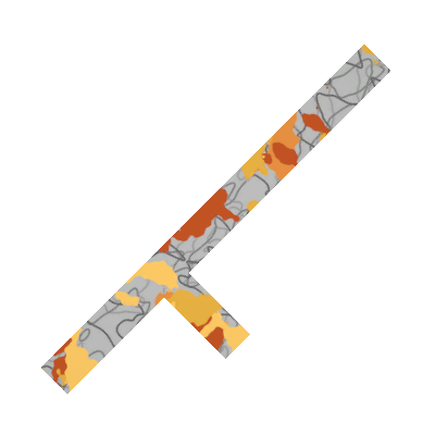 Bubbling Forestfall Baton