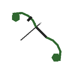 Green Compound Bow w/ Player Killcounter