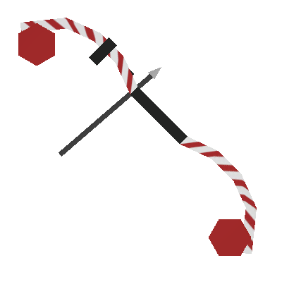 Blossoming Candycane Compound Bow