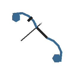 Blue Compound Bow w/ Killcounter
