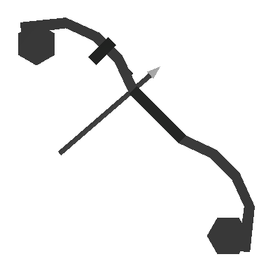 0 Kelvin Black Compound Bow w- Player Killcounter