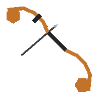 Orange Compound Bow w/ Player Killcounter