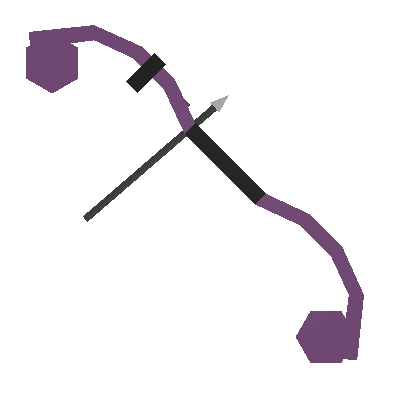 0 Kelvin Purple Compound Bow