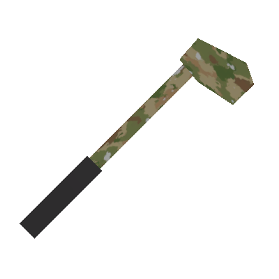 Burning Multicam Golf Club