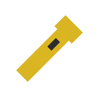 0 Kelvin Yellow Flashlight w/ Player Killcounter
