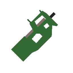 free unturned item Green Peacemaker w/ Player Killcounter