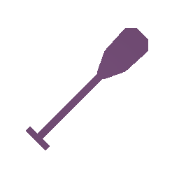 free unturned item Purple Paddle w/ Player Killcounter
