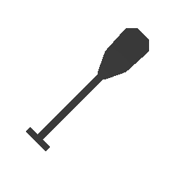 free unturned item Black Paddle