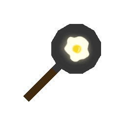Mythical Glitched Half Fry Frying Pan