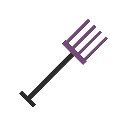 Purple Pitchfork