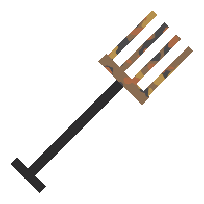 Burning Harvest Pitchfork