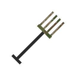 Steampunk Multicam Pitchfork