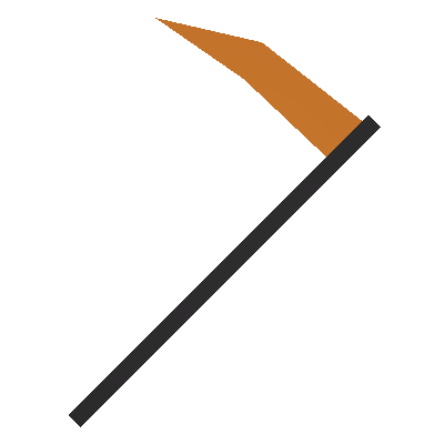 Confetti Orange Scythe