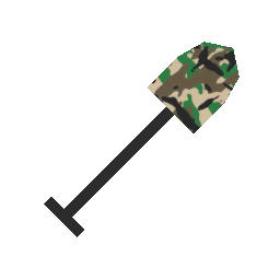 free unturned item Scrubbrush Shovel w/ Player Killcounter