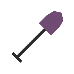 free unturned item Purple Shovel