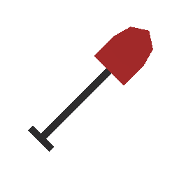 free unturned item Red Shovel