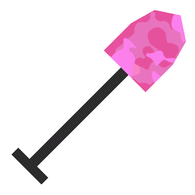 Cherryblossom Shovel w/ Player Killcounter