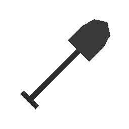 free unturned item Black Shovel w/ Player Killcounter