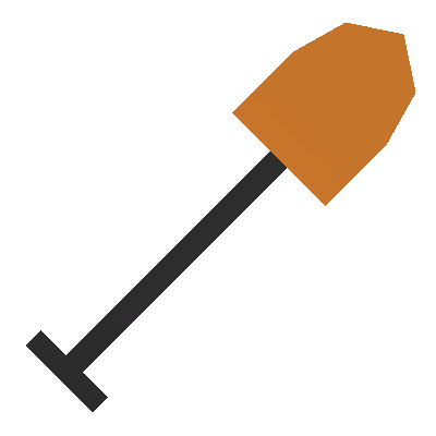 Frosty Orange Shovel
