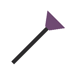 free unturned item Purple Rake w/ Player Killcounter