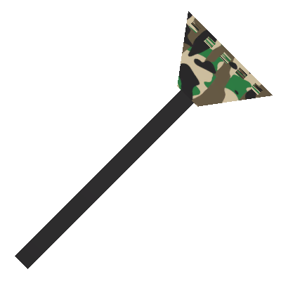 Crystal Shards Scrubbrush Rake