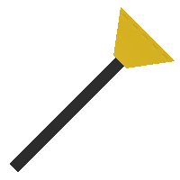 Yellow Rake w/ Player Killcounter