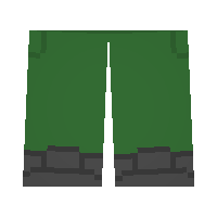 Green Ski Pants