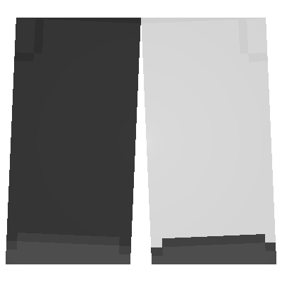 Spliced Black and White Pants