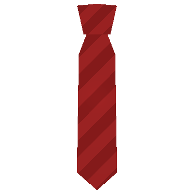 Red Striped Tie