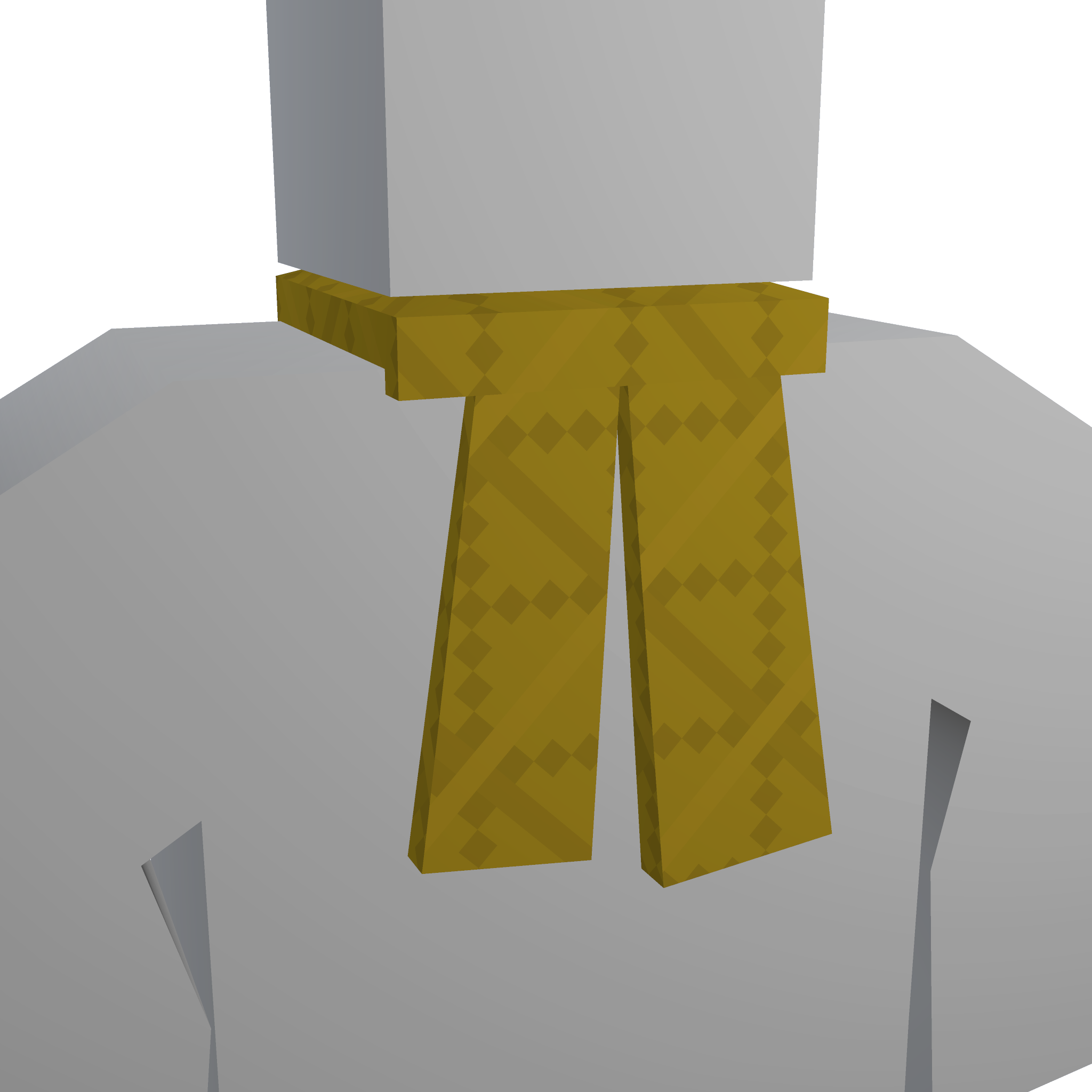 Yellow Knitted Scarf